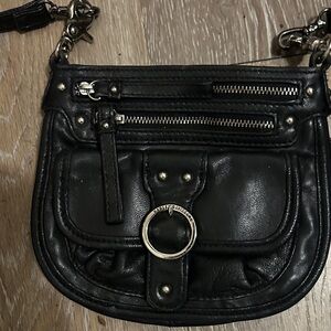 Black Leather Women's Bag